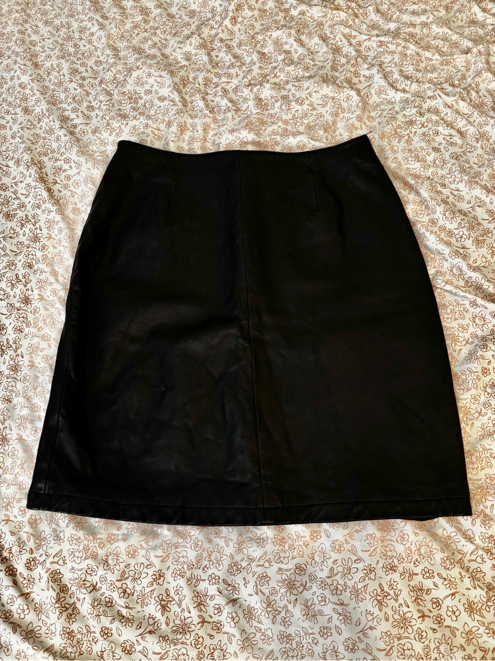 Vintage Wilson's Leather A Line Skirt